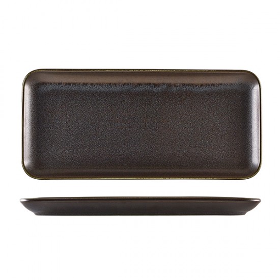 Shop quality Neville Genware Terra Porcelain Black Narrow Rectangular Platter,  36 x 16.5cm (L x W) in Kenya from vituzote.com Shop in-store or online and get countrywide delivery!