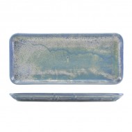 Neville Genware Terra Porcelain Seafoam Narrow Rectangular Platter, 36 x 16.5cm (L x W)