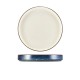 Shop quality Neville Genware Terra Porcelain Aqua Blue Two Tone Presentation Plate, 21cm in Kenya from vituzote.com Shop in-store or online and get countrywide delivery!