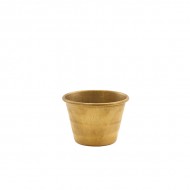 Neville Genware Gold Vintage Steel Ramekin 71ml/ 2.5oz 6 x 4cm (Dia x H)