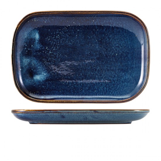 Shop quality Neville Genware Terra Porcelain Aqua Blue Rectangular Plate, 34.5 x 23.5cm in Kenya from vituzote.com Shop in-store or online and get countrywide delivery!