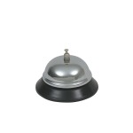 Neville Genware Chrome Plated Service Bell, 8.9cm/3.5" (Dia)