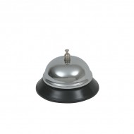 Neville Genware Chrome Plated Service Bell, 8.9cm/3.5" (Dia)