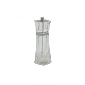 Neville GenWare Twisted Acrylic Combo Pepper Grinder/ Salt Shaker