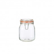 Neville Genware Glass Terrine Jar, 1Litre