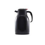 Neville Genware Black Stainless Steel Vacuum Push Button Jug, 2L