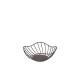 Neville GenWare Lotus Leaf Black Wire Basket