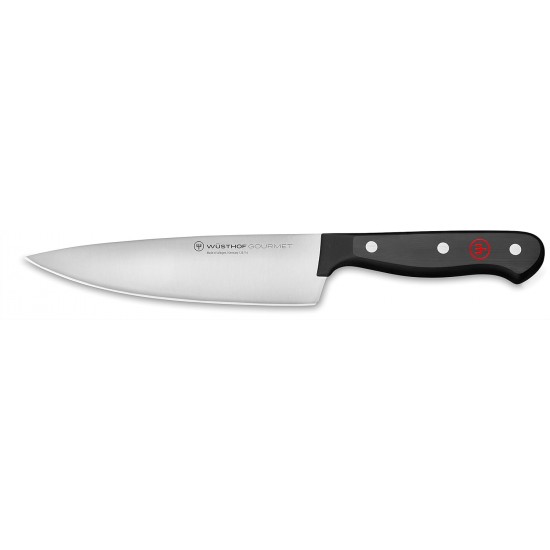 WÜSTHOF Gourmet 6" Chef's Knife, Black - Made in Germany