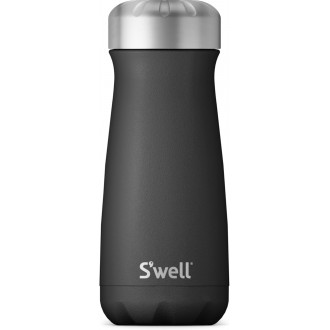 S'well Black Onyx Traveler, 470ml - Triple Layered