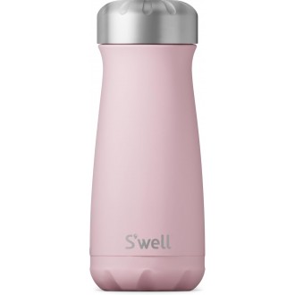 S'well Pink Topaz Traveler, 470ml - Triple Layered