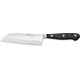 WÜSTHOF Classic 5" Hollow Edge Santoku Knife, Black - Made in Germany