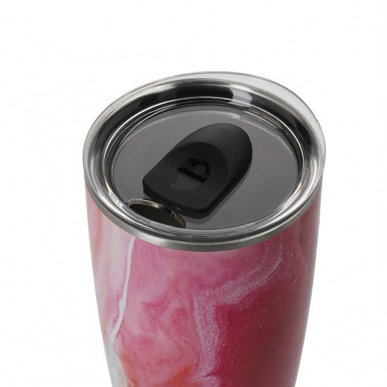 S'well Rose Agate Tumbler with Lid, 530ml - Triple Layered