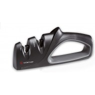 WÜSTHOF 2-Stage Hand-Held Sharpener, Black- Made in Germany