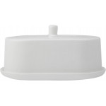 Maxwell & Williams Cashmere Butter Dish with Lid, Fine Bone China, White