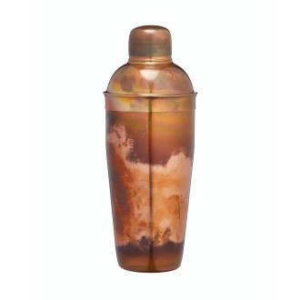 BarCraft Cocktail Shaker, 700 ml, Stainless Steel, Copper Effect,