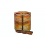 BarCraft Swirling Copper Finish Mini Ice Bucket