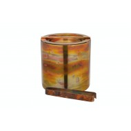 BarCraft Swirling Copper Finish Mini Ice Bucket