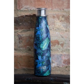 Built Double Walled Stainless Steel Water Bottle Dark Tropics, 500ml 