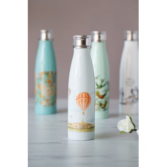 Built V&A Double Walled Stainless Steel Water Bottle Hot Air Balloon, 500ml