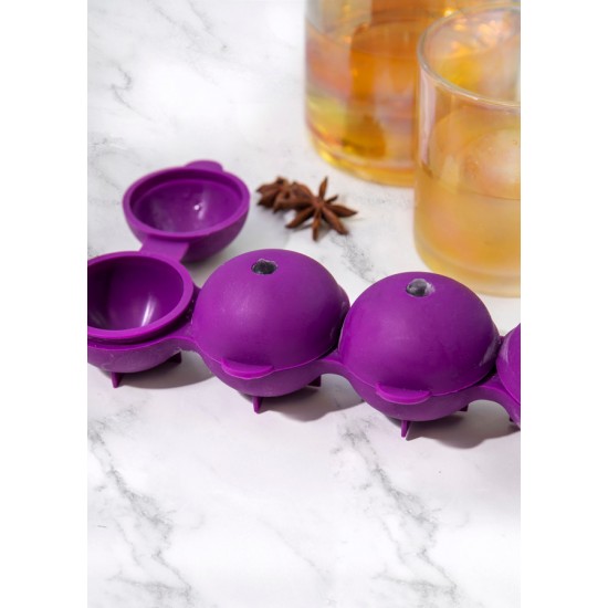 Shop quality Colourworks Sphere Ice Cube Moulds in Gift Box, LFGB-Grade Silicone - Purple in Kenya from vituzote.com Shop in-store or online and get countrywide delivery!