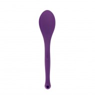 Colourworks Silicone Cooking Spoon with Measurement Markings, Purple