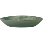 Maxwell & Williams Panama Oval Serving Dish in Gift Box, Stoneware, Kiwi Green, 32 x 23 cm