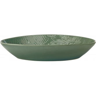 Maxwell & Williams Panama Oval Serving Dish in Gift Box, Stoneware, Kiwi Green, 32 x 23 cm