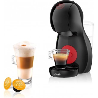 DeLonghi Nescafé Dolce Gusto Piccolo XS Pod Capsule Coffee Machine, 0 .8 liters, Black & Red