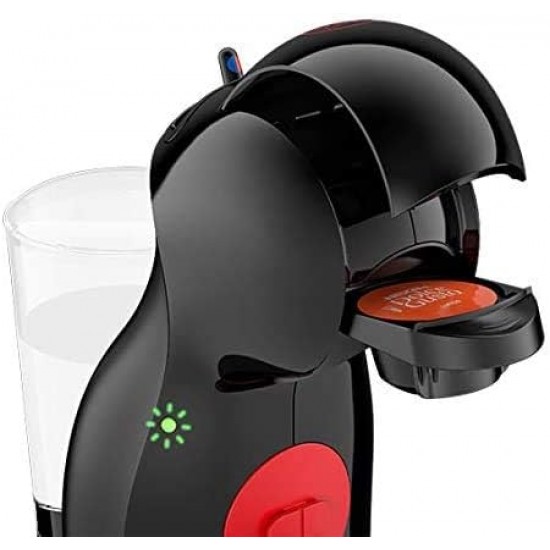 DeLonghi Nescafé Dolce Gusto Piccolo XS Pod Capsule Coffee Machine, 0 .8 liters, Black & Red