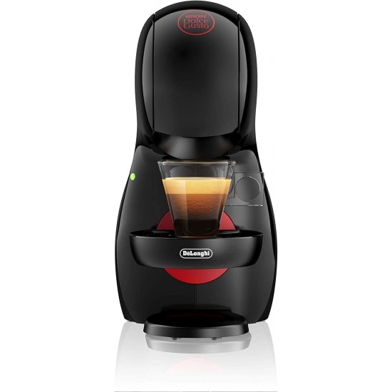 DeLonghi Nescafé Dolce Gusto Piccolo XS Pod Capsule Coffee Machine, 0 .8 liters, Black & Red