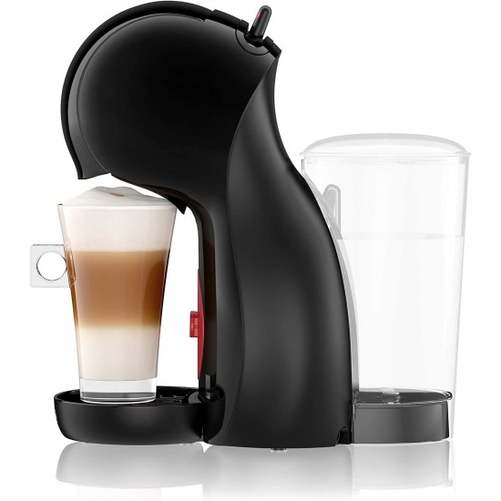 DeLonghi Nescafé Dolce Gusto Piccolo XS Pod Capsule Coffee Machine, 0 .8 liters, Black & Red