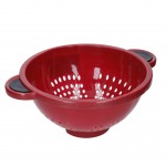 Farberware Large Plastic Colander,  Red