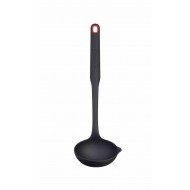 Farberware Nonstick-Safe Soup Ladle, Plastic, 34 cm (13.5") - Black