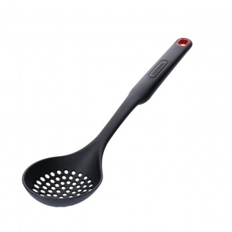  Farberware Nonstick-Safe Slotted Spoon, Plastic, 34 cm (13.5") - Black 