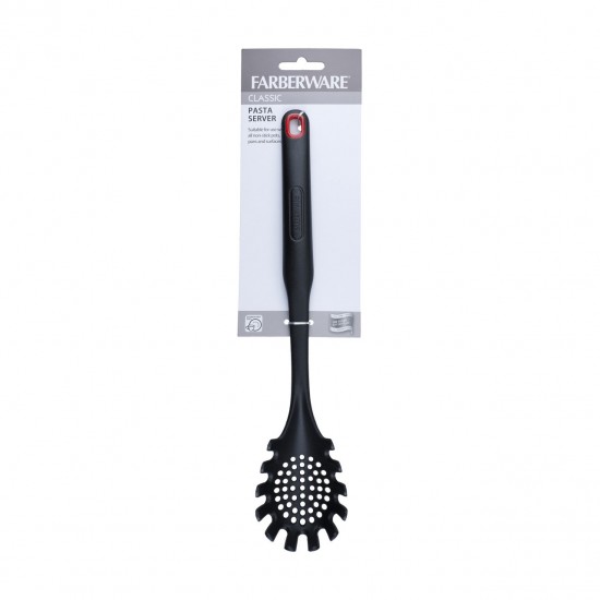 Shop quality Farberware Nonstick-Safe Spaghetti Spoon / Pasta Server, Plastic, 34 cm (13.5") - Black in Kenya from vituzote.com Shop in-store or online and get countrywide delivery!