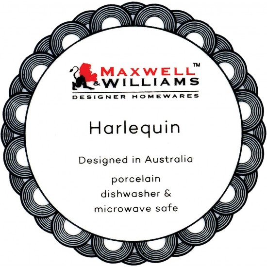 Shop quality Maxwell & Williams Harlequin Coupe 16 Piece Black Edged Dinner Set in Kenya from vituzote.com Shop in-store or online and get countrywide delivery!