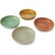 Shop quality Idilica Stoneware Pasta Bowls, Set of 4 Ceramic Shallow Dinner Bowls, Assorted Colours, 21cm in Kenya from vituzote.com Shop in-store or online and get countrywide delivery!