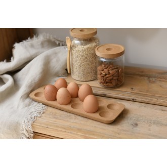 Idilica Cork Egg Holder, 30 x 10cm