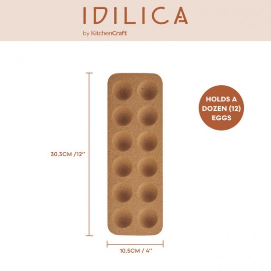 Shop quality Idilica Cork Egg Holder, 30 x 10cm in Kenya from vituzote.com Shop in-store or online and get countrywide delivery!