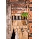 Shop quality KitchenCraft Industrial Kitchen Wall-Mounted Shelf with Hooks, 32.5 x 60 x 25.5 cm in Kenya from vituzote.com Shop in-store or online and get countrywide delivery!