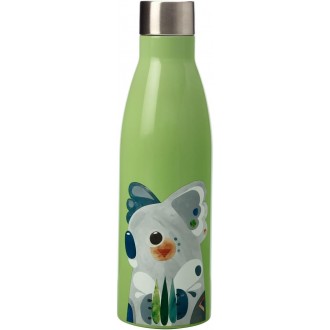 Maxwell & Williams Pete Cromer Insulated Water Bottle, Koala Design, BPA Free Stainless Steel, 500 ml