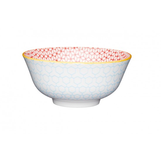 Shop quality Kitchen Craft Geometric Blue Ceramic Bowl, 16cm in Kenya from vituzote.com Shop in-store or online and get countrywide delivery!