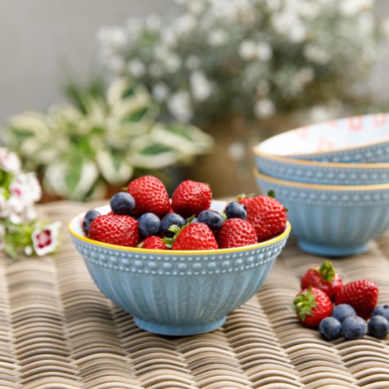 Shop quality Kitchen Craft Pale Blue Detailed Ceramic Bowl, 16cm in Kenya from vituzote.com Shop in-store or online and get countrywide delivery!