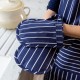 Shop quality Kitchen Craft Blue Butcher s Stripe Double Oven Glove in Kenya from vituzote.com Shop in-store or online and get countrywide delivery!