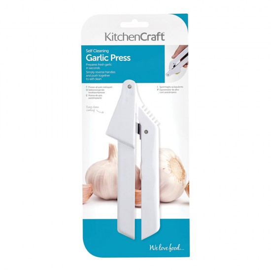 Shop quality KitchenCraft Garlic Press, Plastic, White, 16 x 4 cm in Kenya from vituzote.com Shop in-store or online and get countrywide delivery!