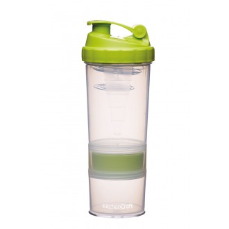 KitchenCraft Protein Shaker Bottle, 575 ml