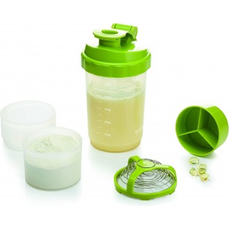 KitchenCraft Protein Shaker Bottle, 575 ml