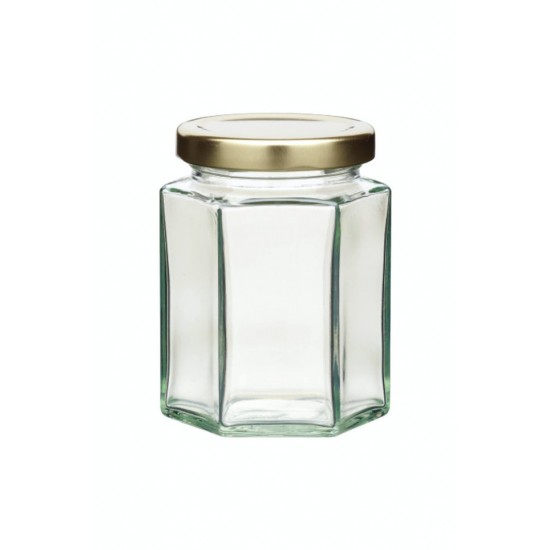 Shop quality Home Made Hexagonal Jar with Twist-off Lid, 227ml in Kenya from vituzote.com Shop in-store or online and get countrywide delivery!