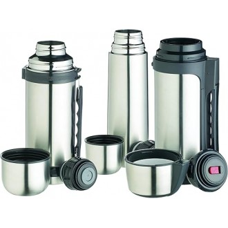 MasterClass Small Stainless Steel Vacuum Flask, 300 ml (0.5 Pints)