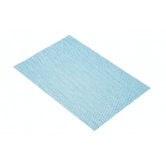 Kitchen Craft Woven Vinyl Placemat, 45 x 30 cm (17.5" x 12") – Aqua Mix